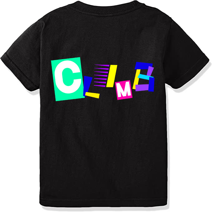 バラバラCLIMBTシャツ 黒 – N.YOLO