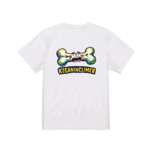 けが人クライマーTシャツ　黒