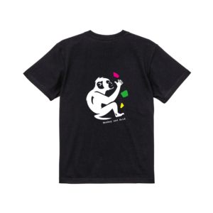 モンキーとホールドシャツ　黒